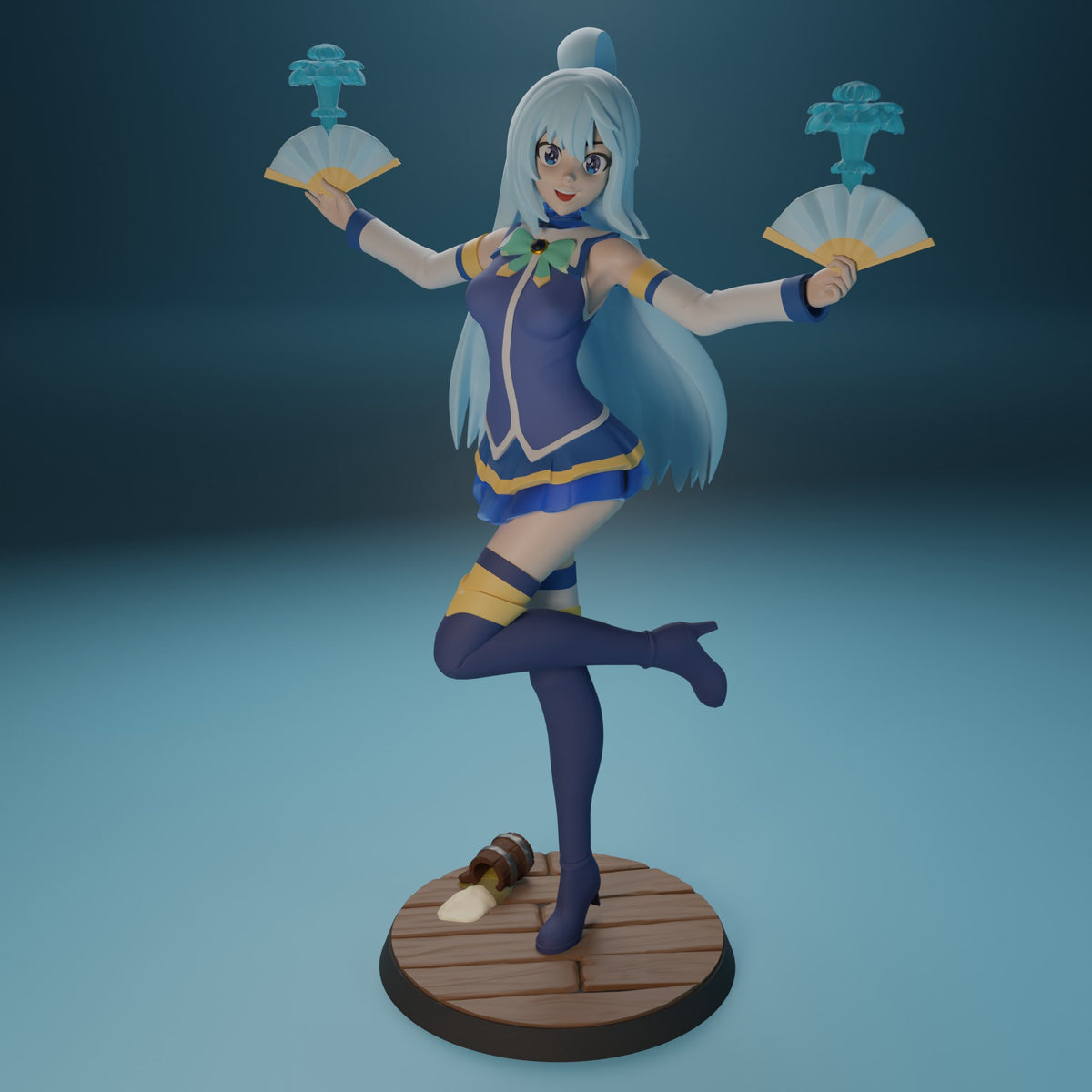 Aqua resin figure