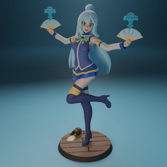 Aqua resin figure