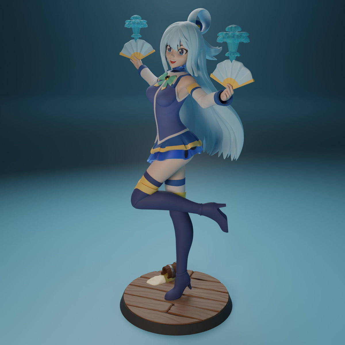 Aqua resin figure