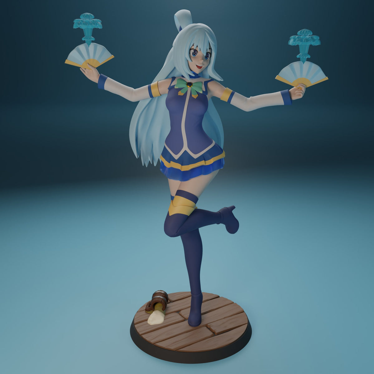Aqua resin figure