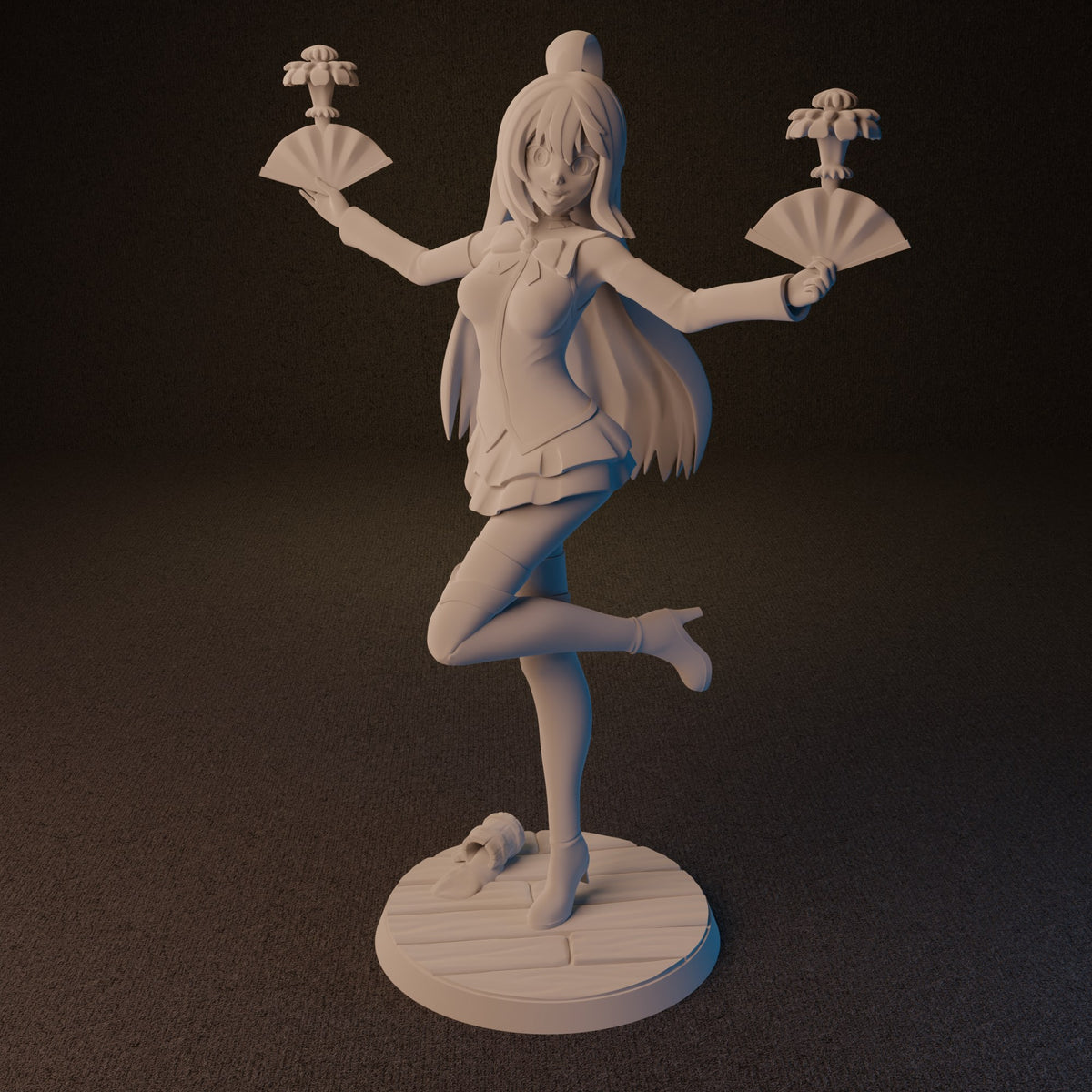Aqua resin figure