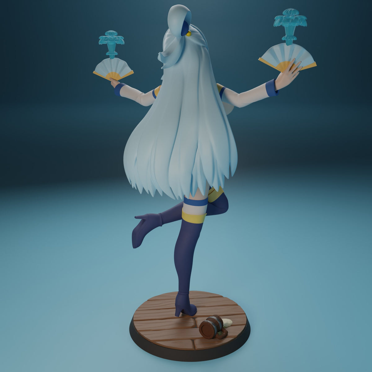 Aqua resin figure