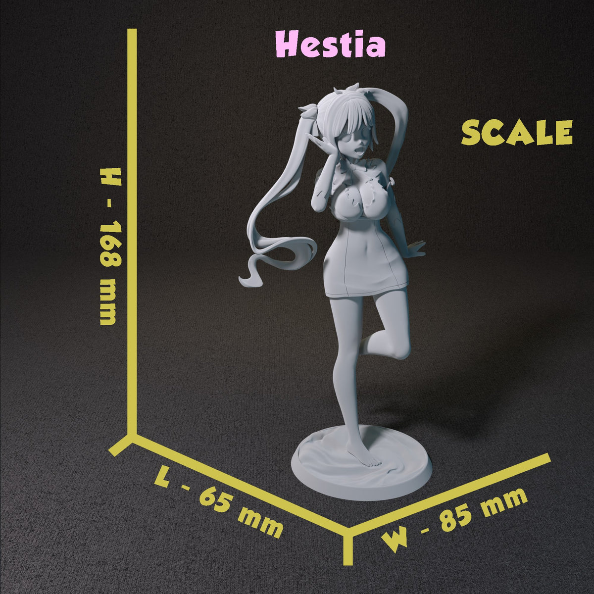 Hestia resin figure