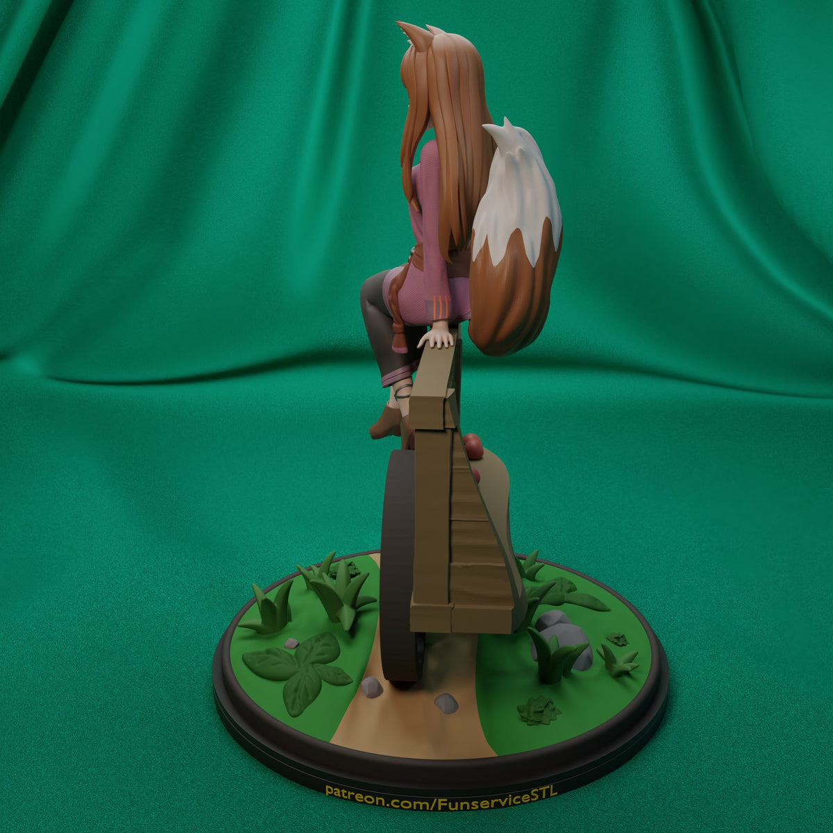 Holo resin figure