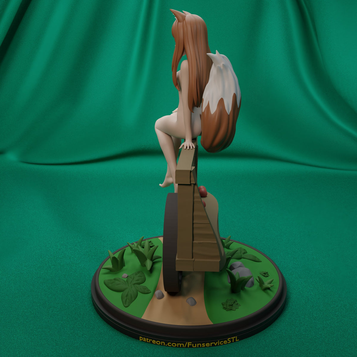 Holo resin figure