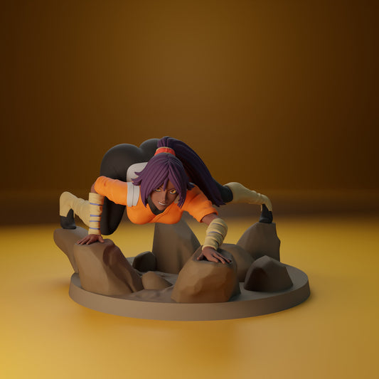 Yoruichi Shihoin resin figure