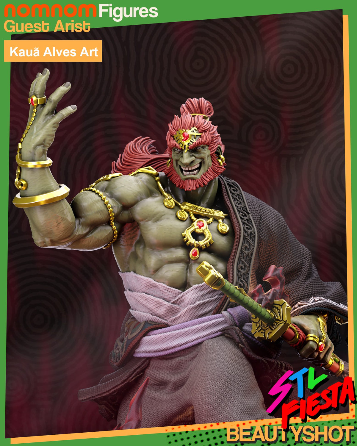 Ganondorf (Sword Version) resin figure