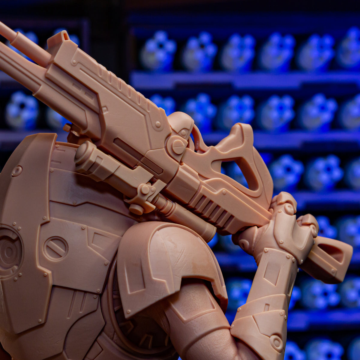 Garrus resin figure