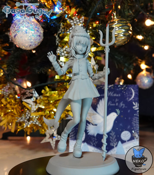 Gawr Gura Christmas (Hololive) resin figure