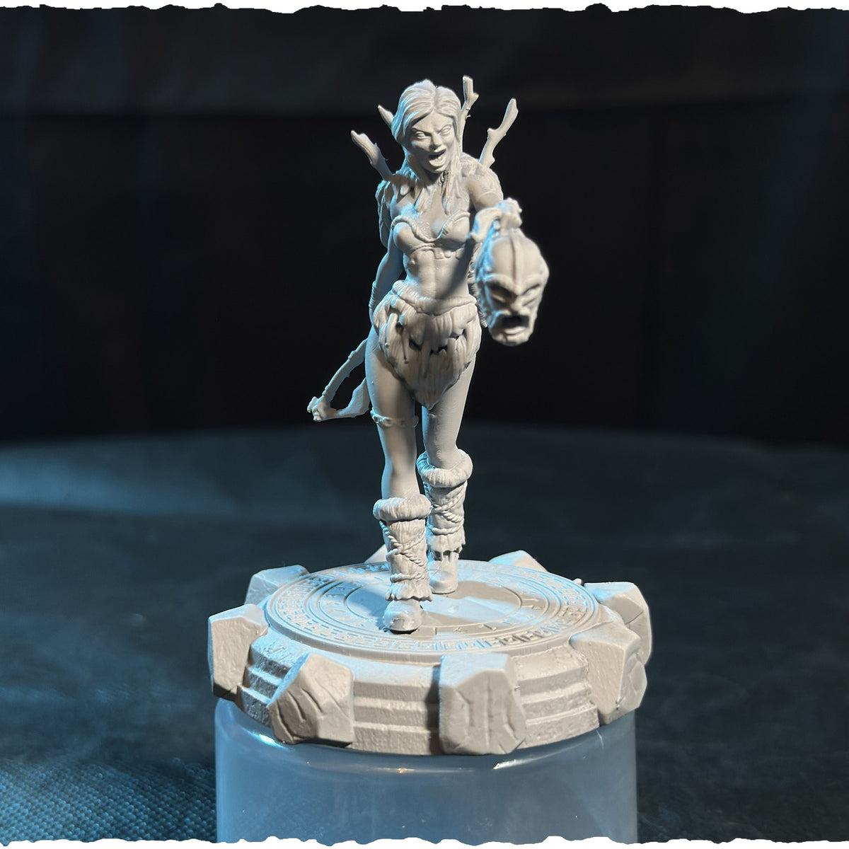 Gerth resin figure