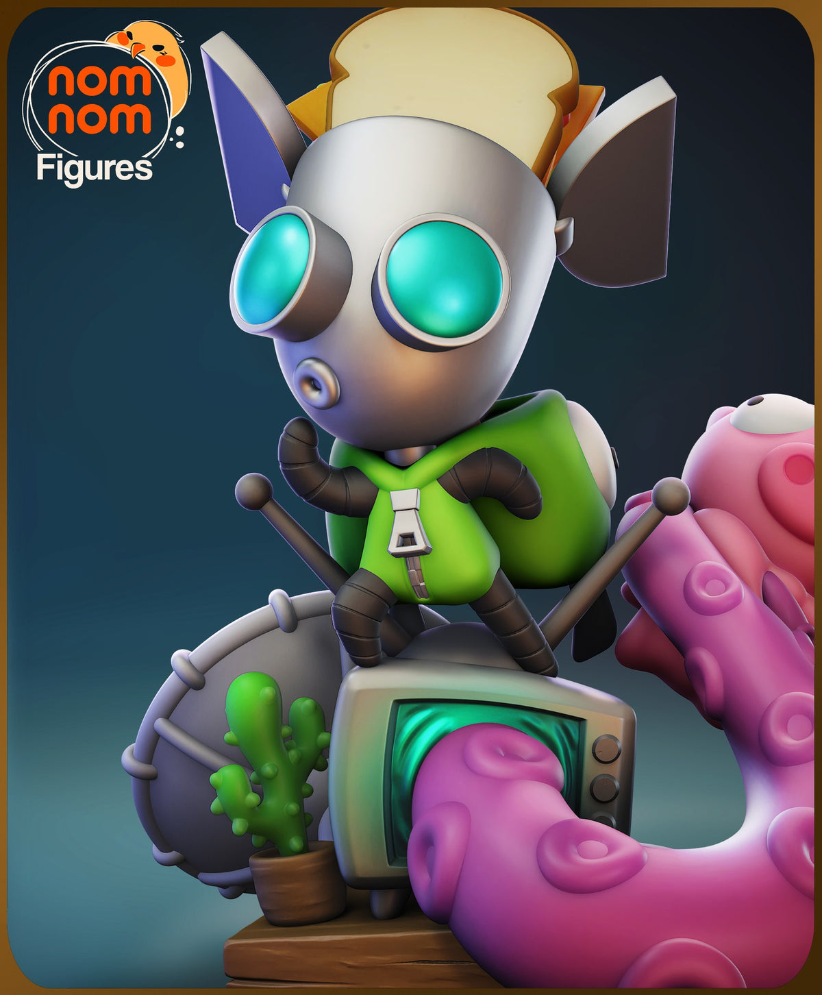 Chibi GIR resin figure