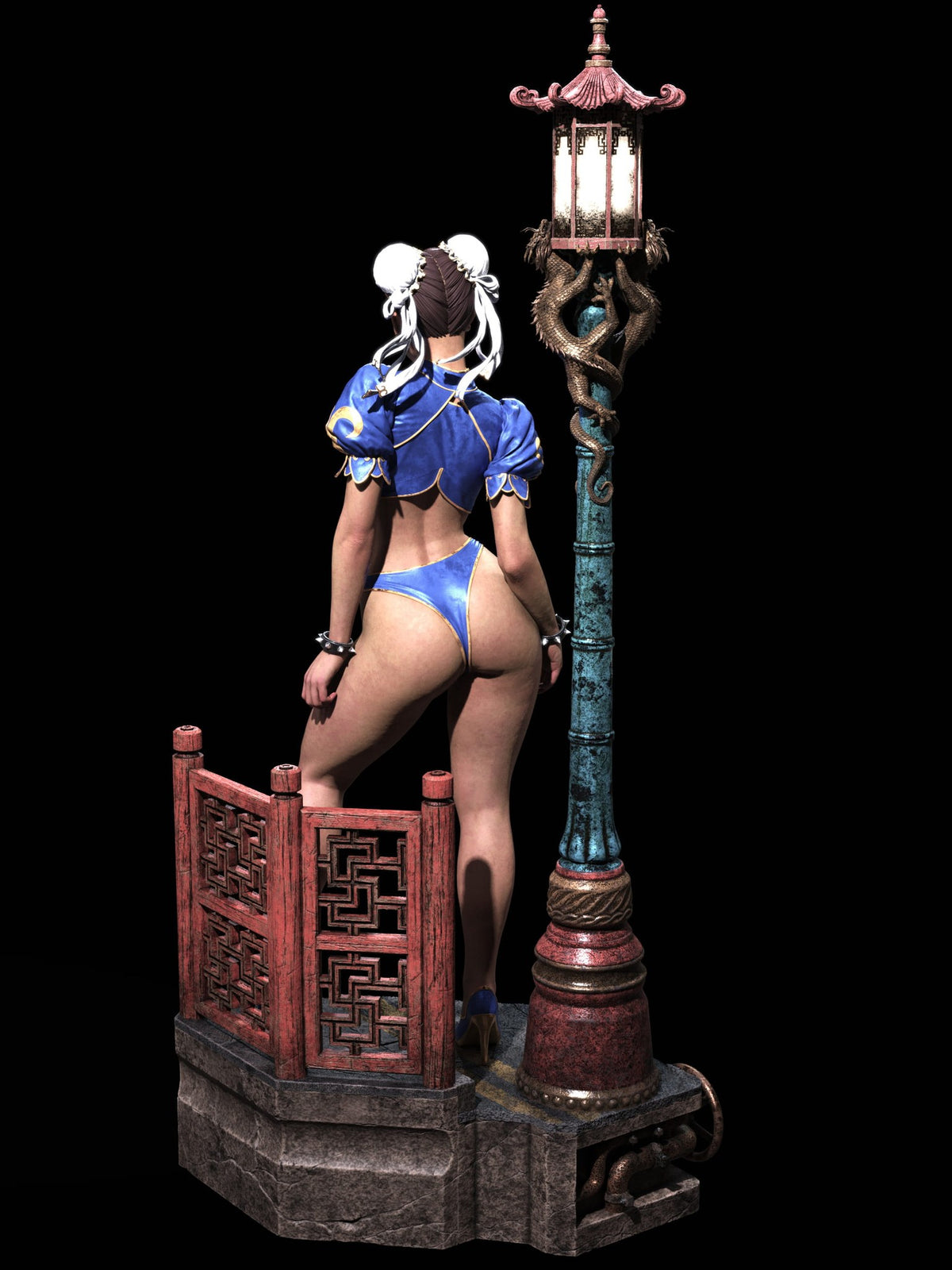Chun-Li resin figure