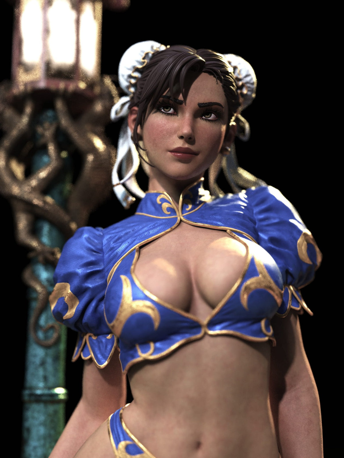 Chun-Li resin figure