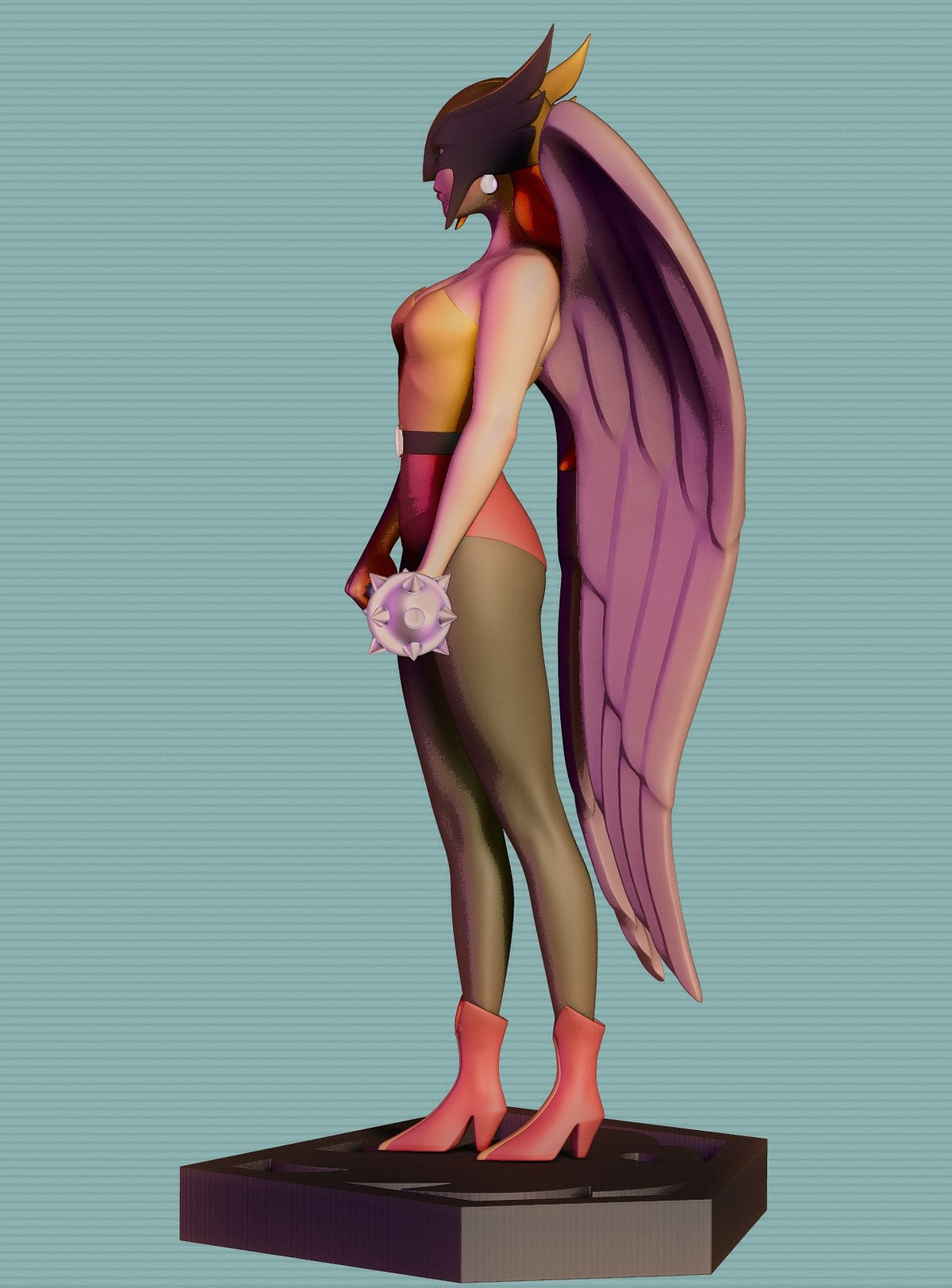 Superman, Wonder Woman & Hawkgirl resin figure