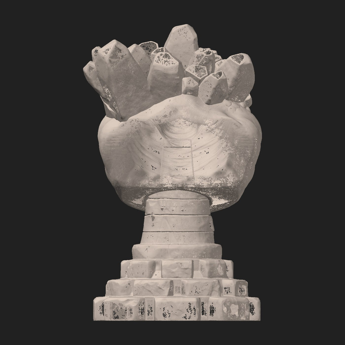 Golden Vein resin figure