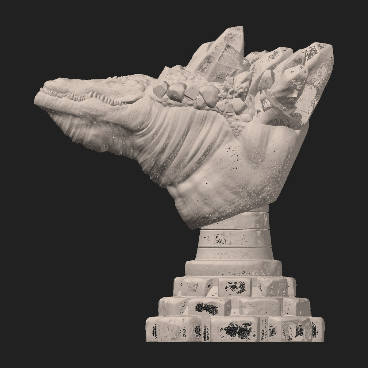 Golden Vein resin figure