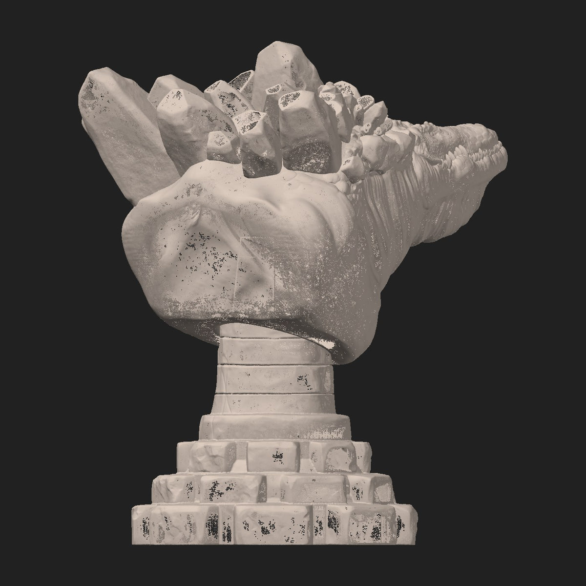 Golden Vein resin figure