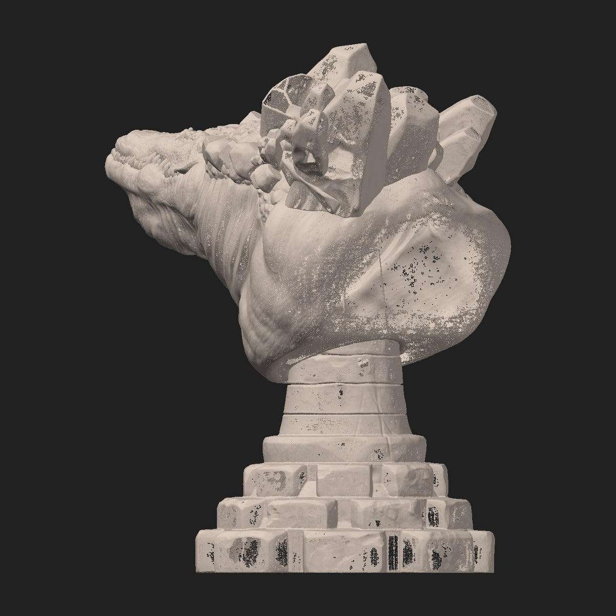 Golden Vein resin figure