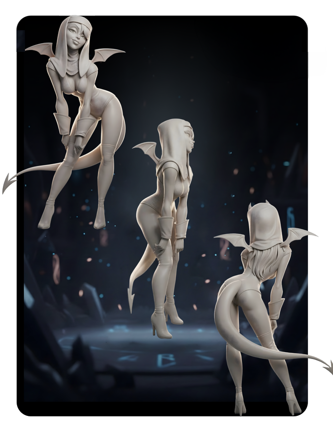 Morgana Vex resin figure
