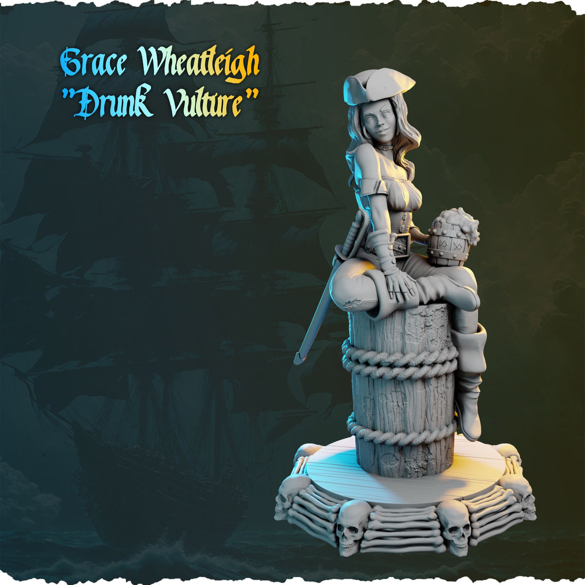 Grace Wheatleigh resin figure