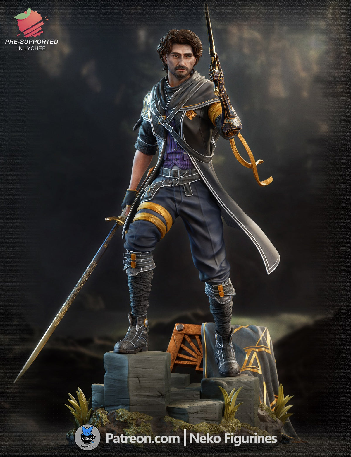 Gustave (Expedition 33) resin figure