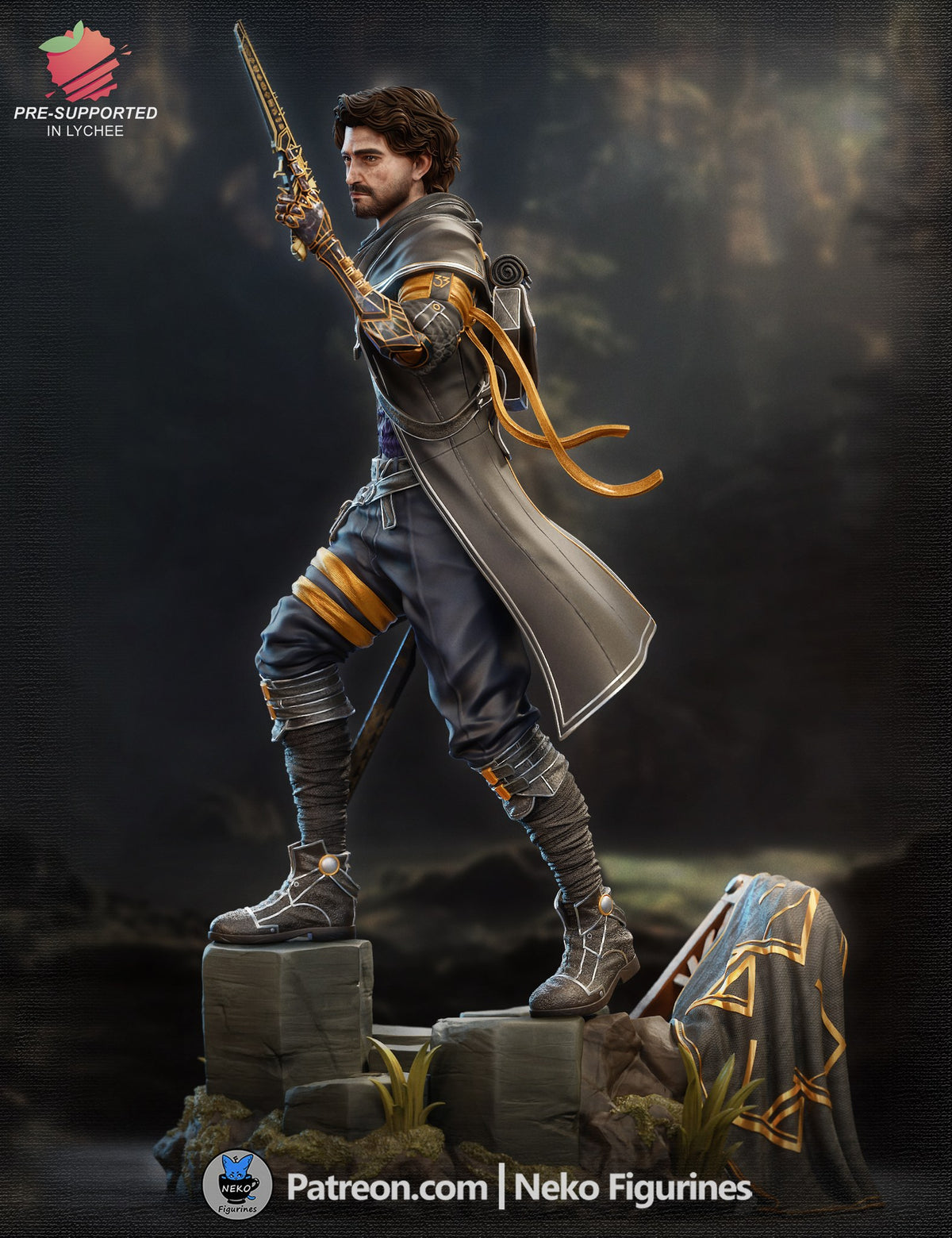 Gustave (Expedition 33) resin figure