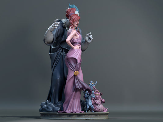 Hades & Megora Diorama resin figure