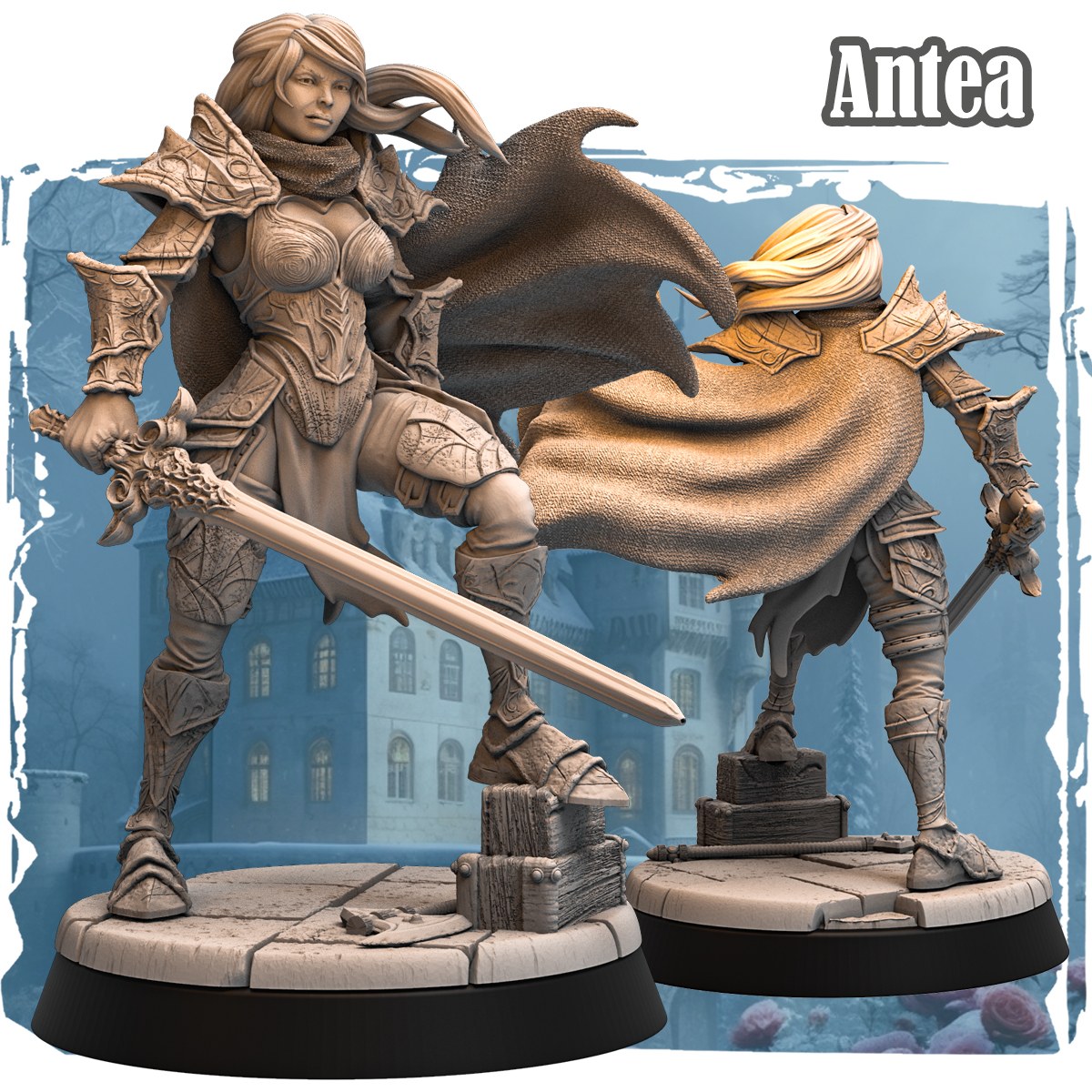 Antea Vywern resin figure