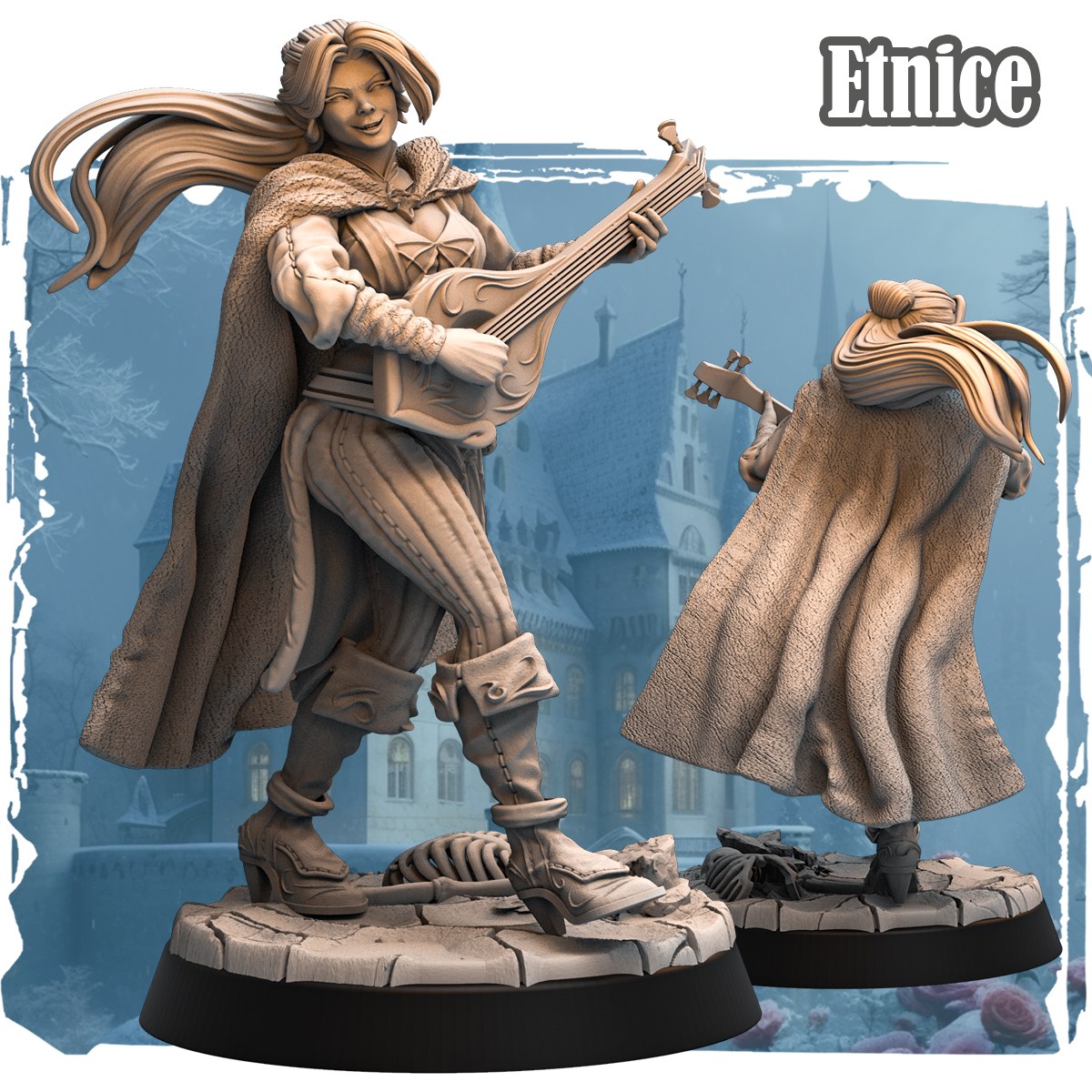 Etnice resin figure
