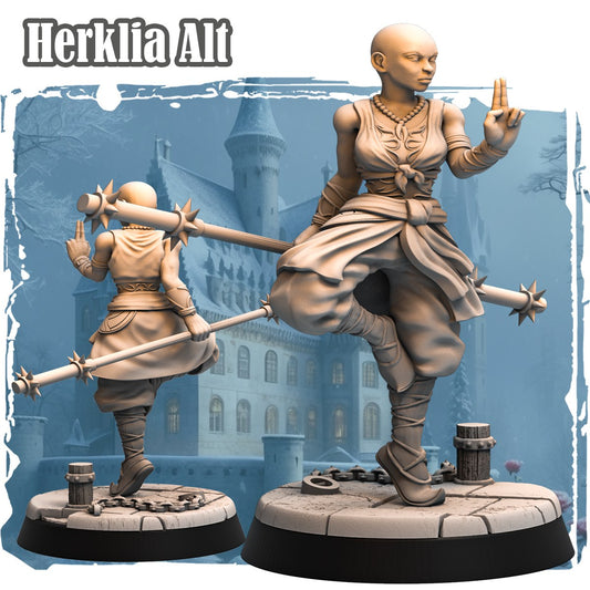 Herklia resin figure