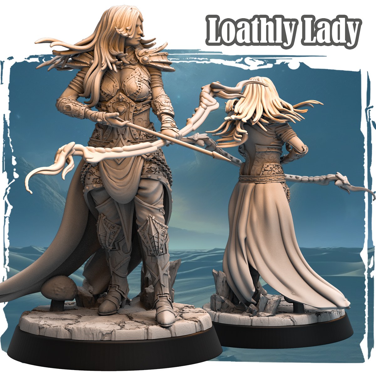Loathly Lady resin figure