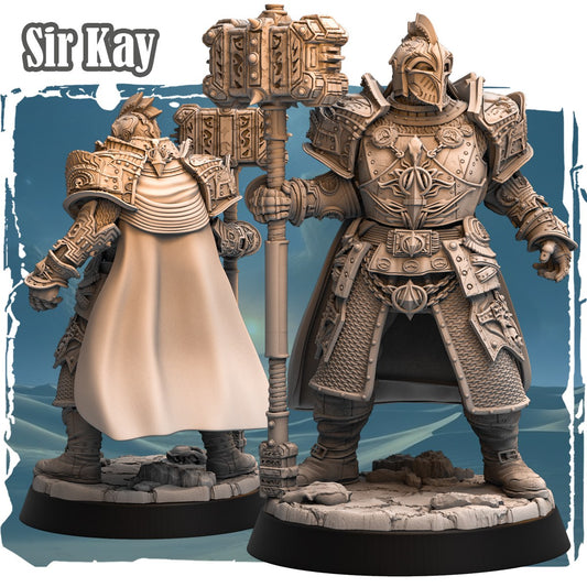 Sir Kay resin figure