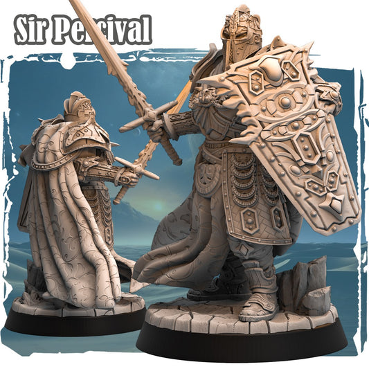 Sir Percival resin figure