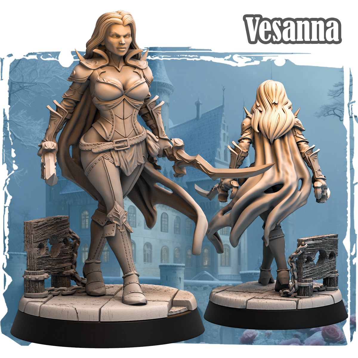 Vesanna resin figure