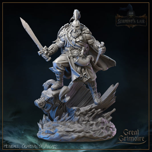 Heimdall, Guardian of Asgard resin figure