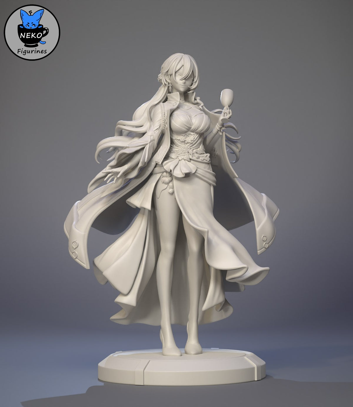 Himeko resin figure