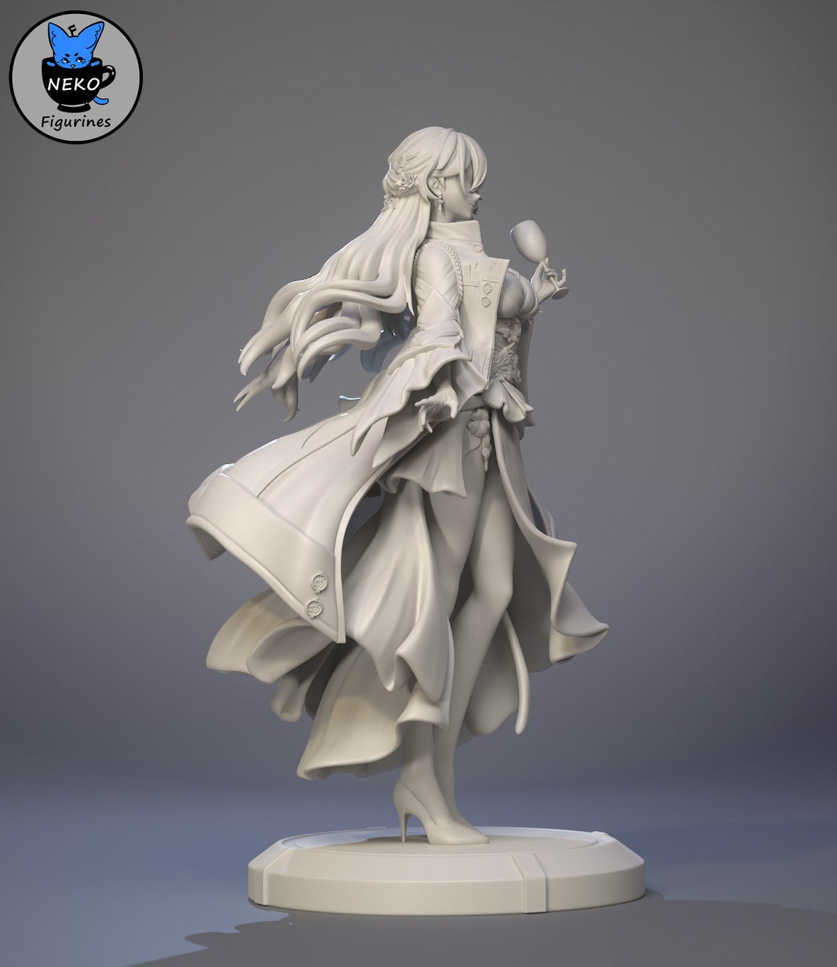 Himeko resin figure