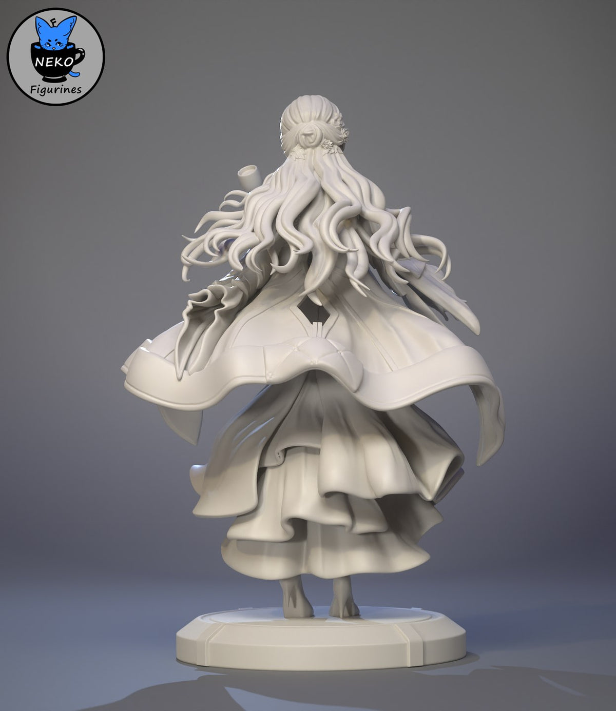 Himeko resin figure