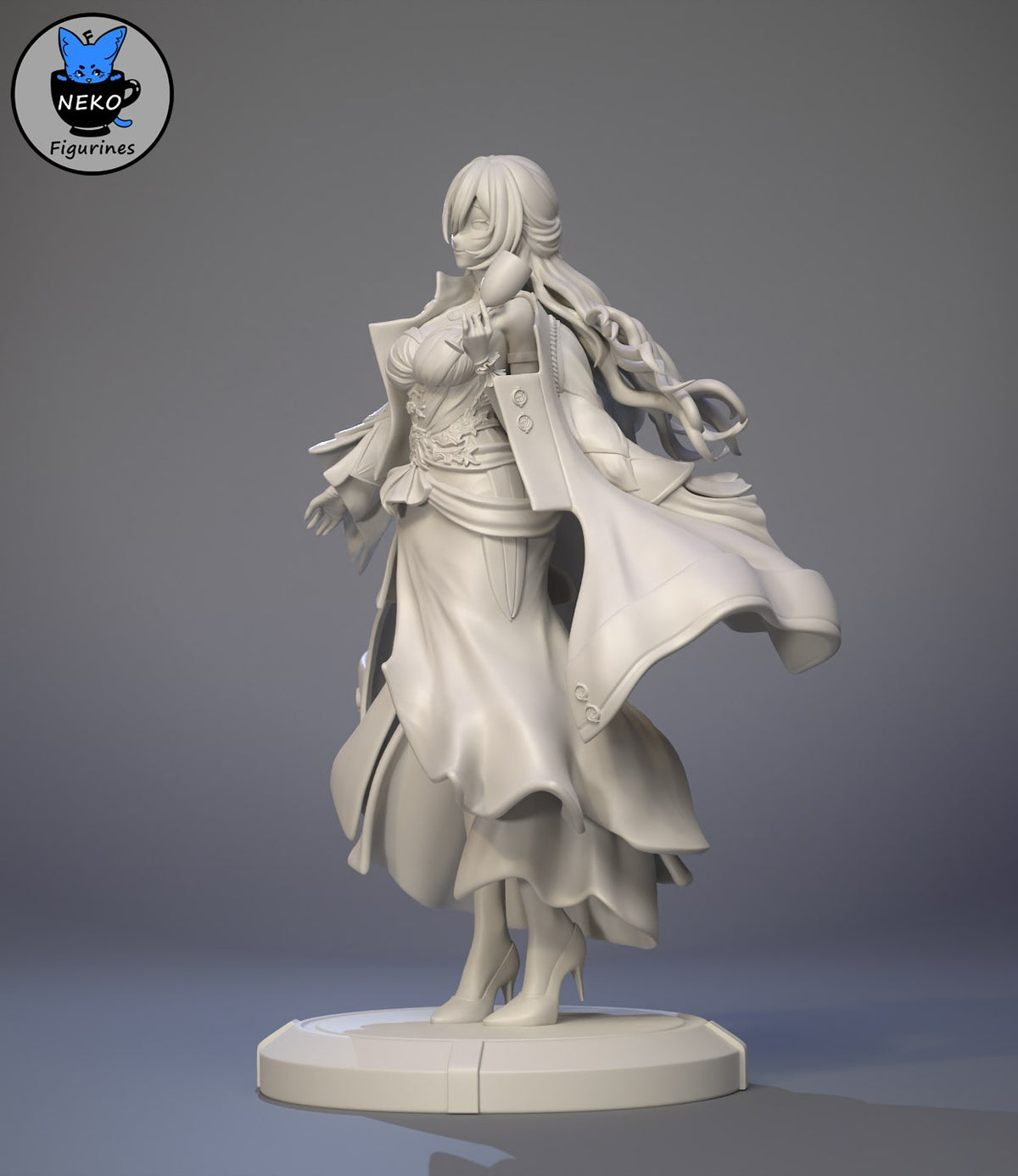 Himeko resin figure