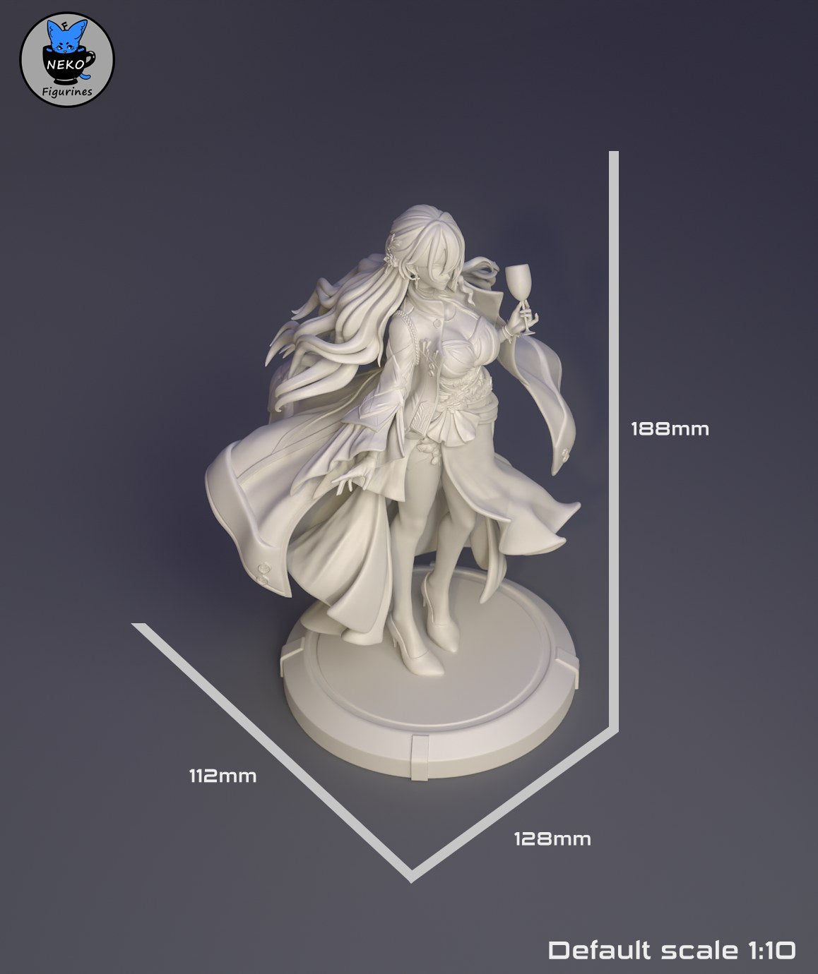 Himeko resin figure