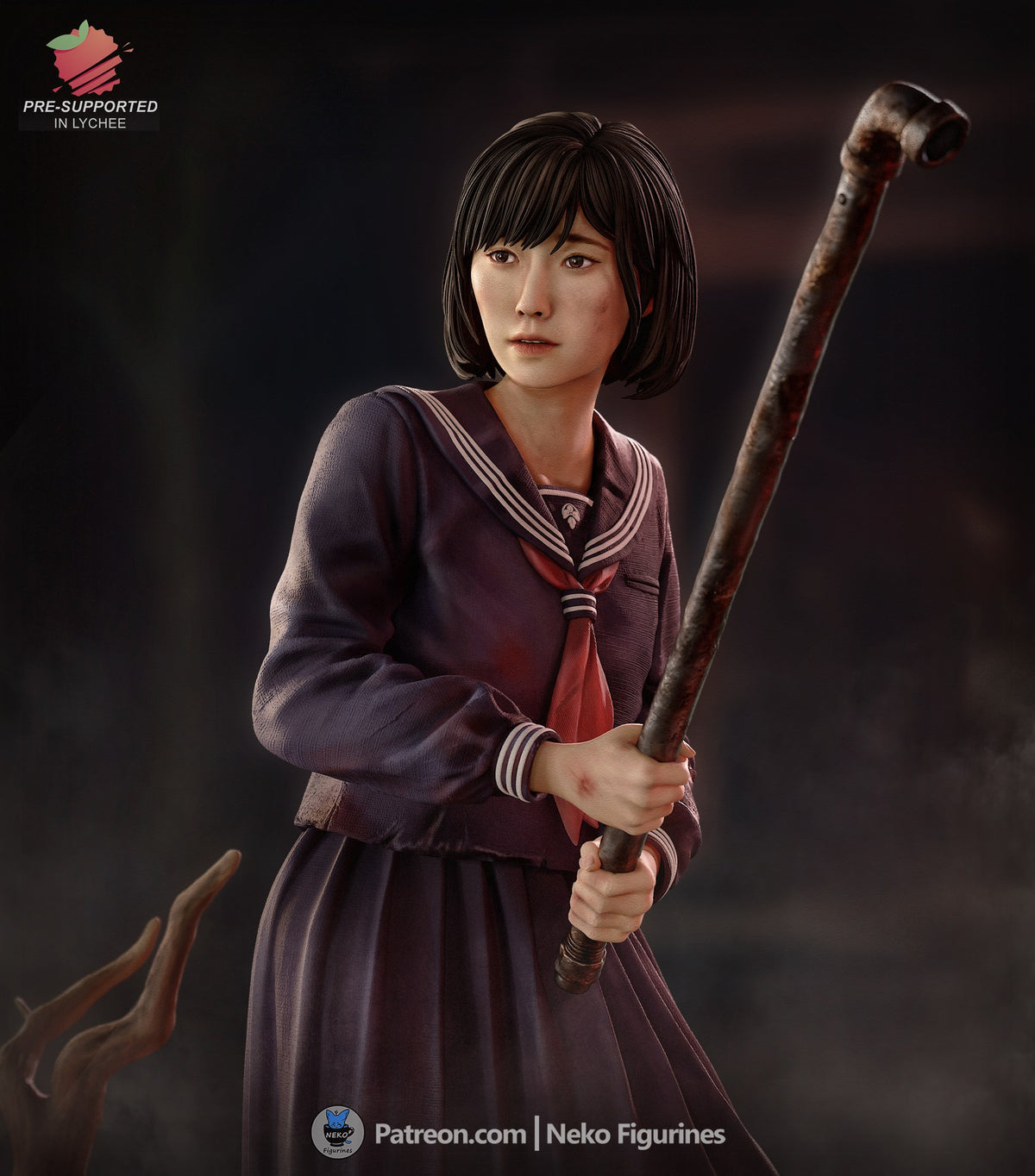 Hinako resin figure