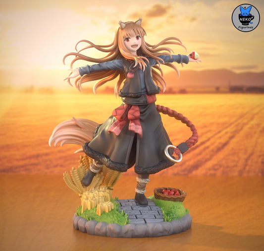 Holo resin figure