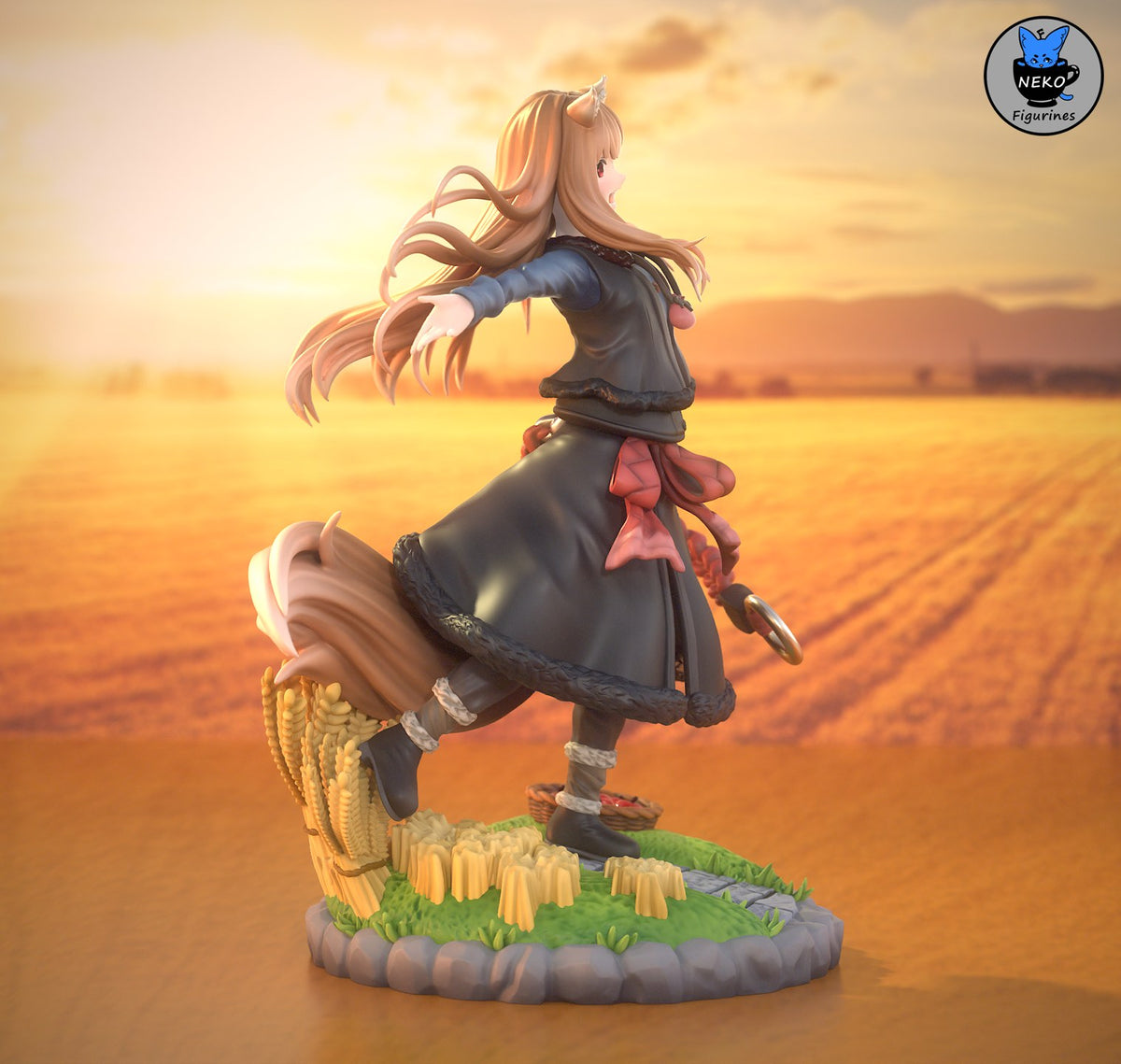 Holo resin figure