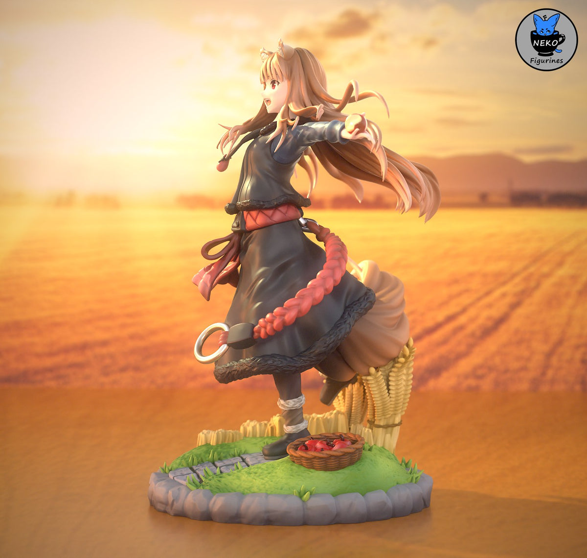 Holo resin figure