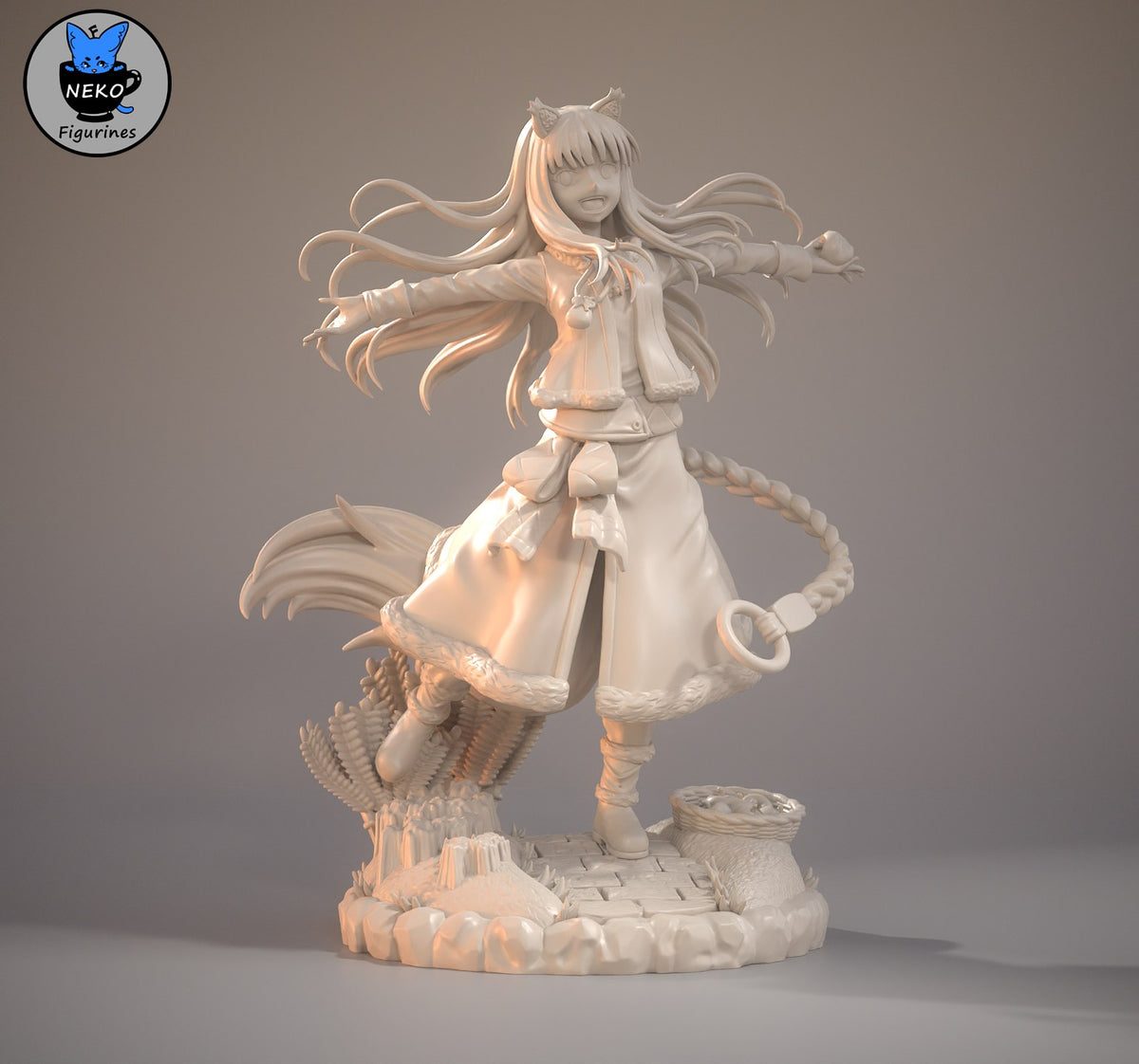 Holo resin figure