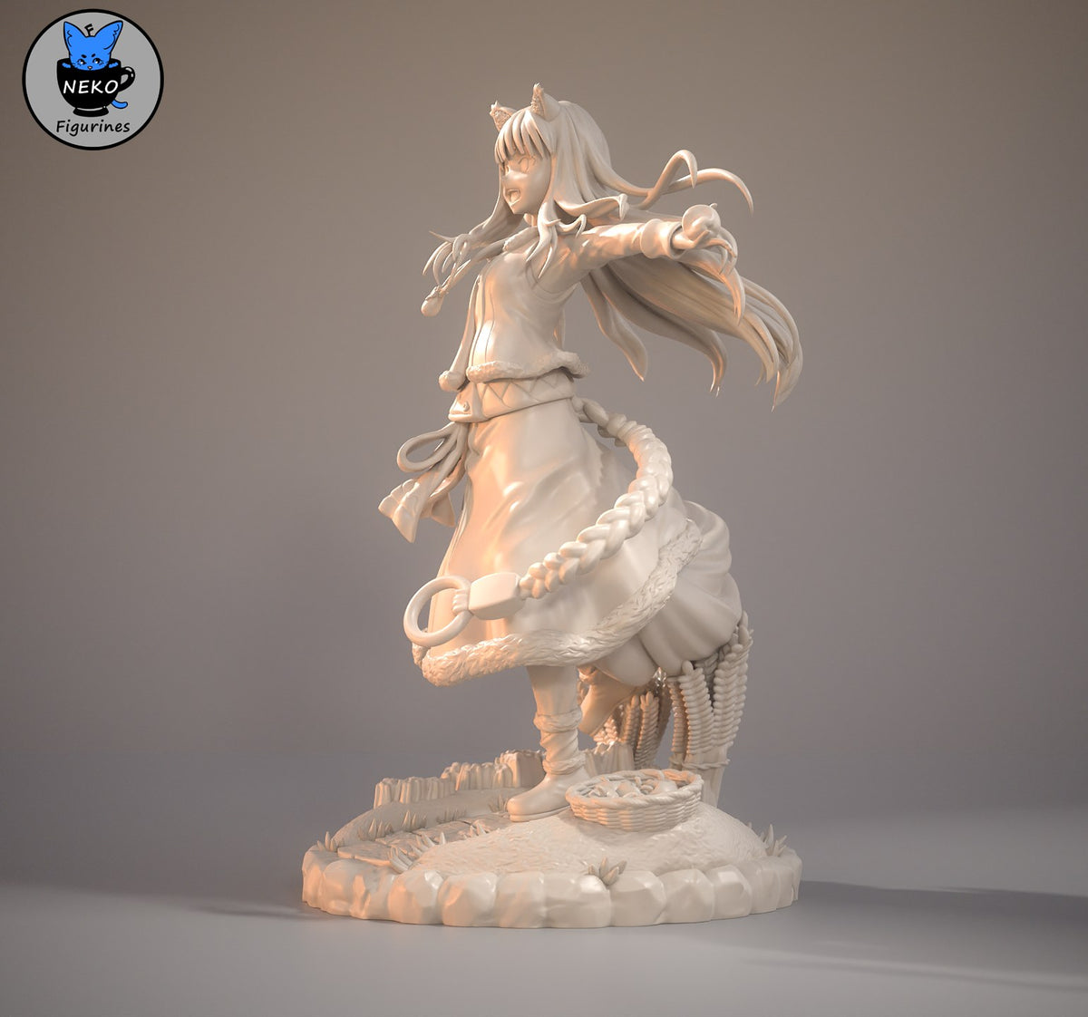 Holo resin figure