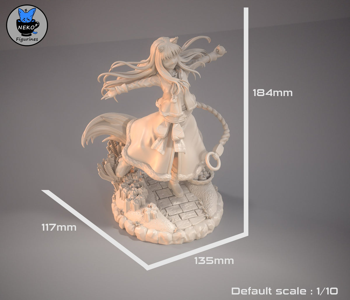 Holo resin figure
