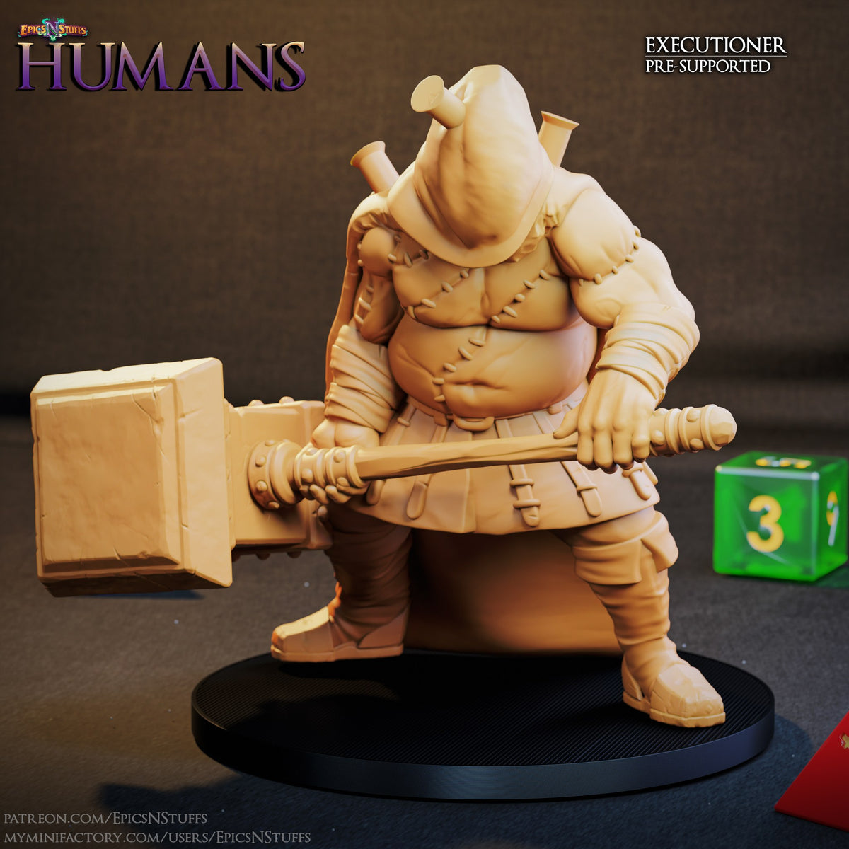 Human Executioner resin figure
