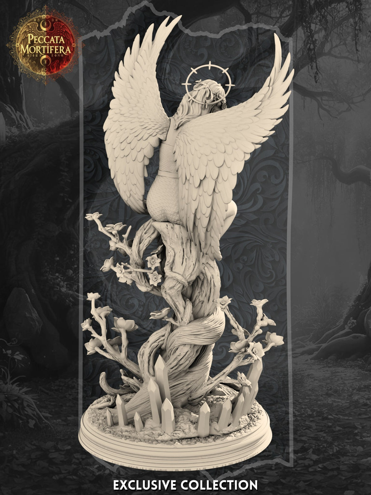 Humilitas resin figure