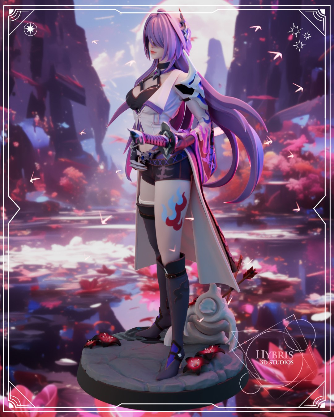 Acheron resin figure